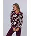 Luxe lounge dames pyjama 'bold blooms'
