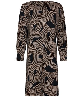 Pastunette Premium Luxe Ecovero viscose-elastaan nachthemd 'abstract art'