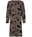 Pastunette Premium Luxe Ecovero viscose-elastaan nachthemd 'abstract art'