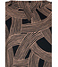 Luxe Ecovero viscose-elastaan nachthemd 'abstract art'