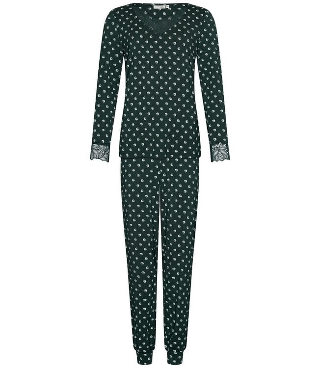 Luxe modal-mix pyjama lange mouwen 'mini boutique charm'