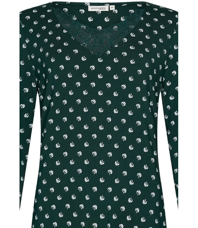 luxury modal-mix long sleeve pyjama 'mini boutique charm'