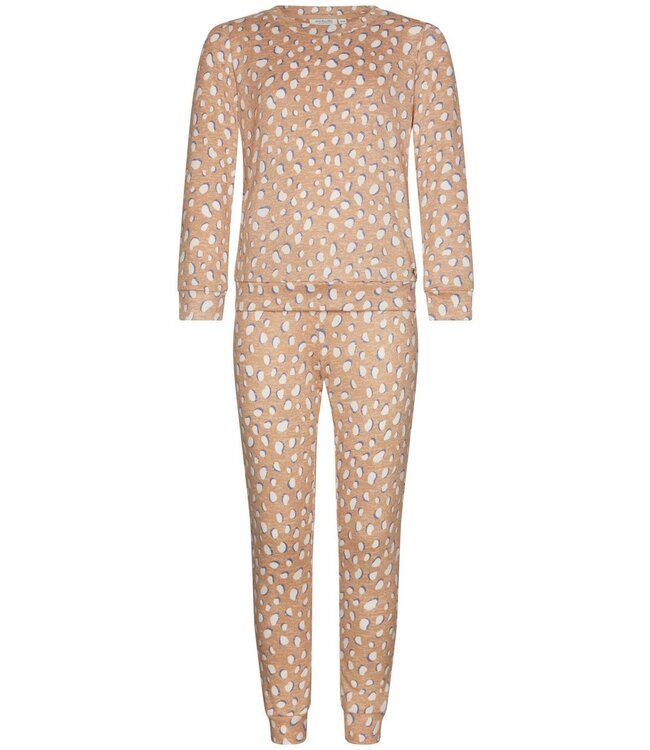 Warme fleece lounge-pyjama voor meisjes 'crazy bubbles'