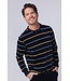 Velours heren lounge-pyjamaset 'velvet stripes'