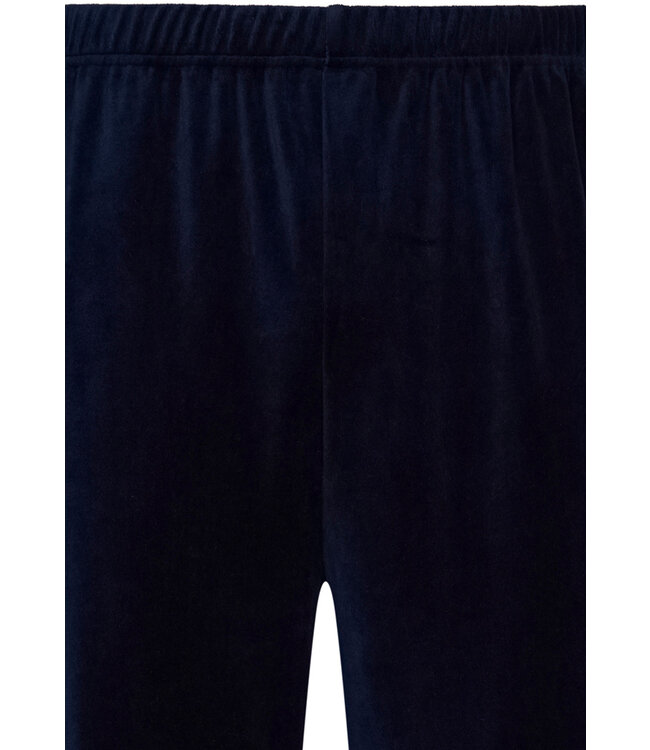 men's cotton-velvet mix lounge relax pyjama set 'velvet stripes'