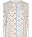 Katoenen doorknoop dames pyjama ‘pastel dashes’