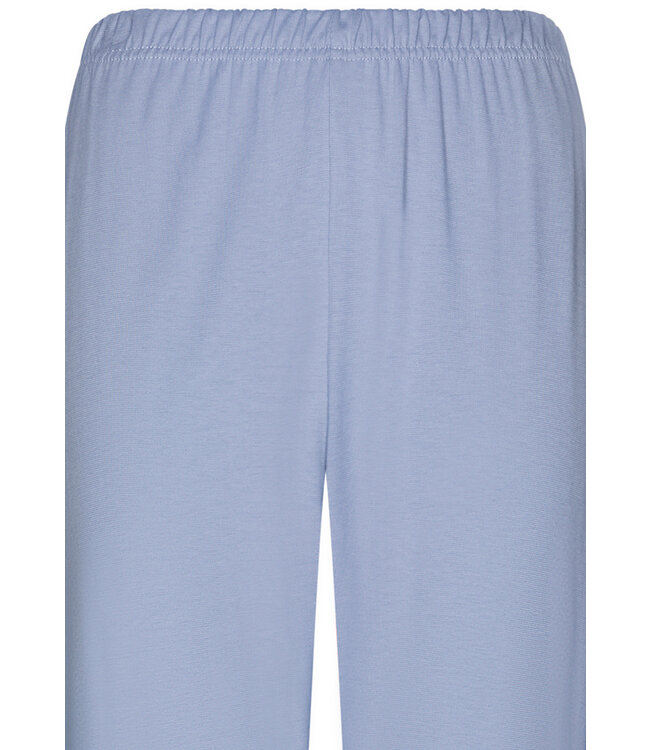 ladies full button cotton pyjama set 'pastel dashes'