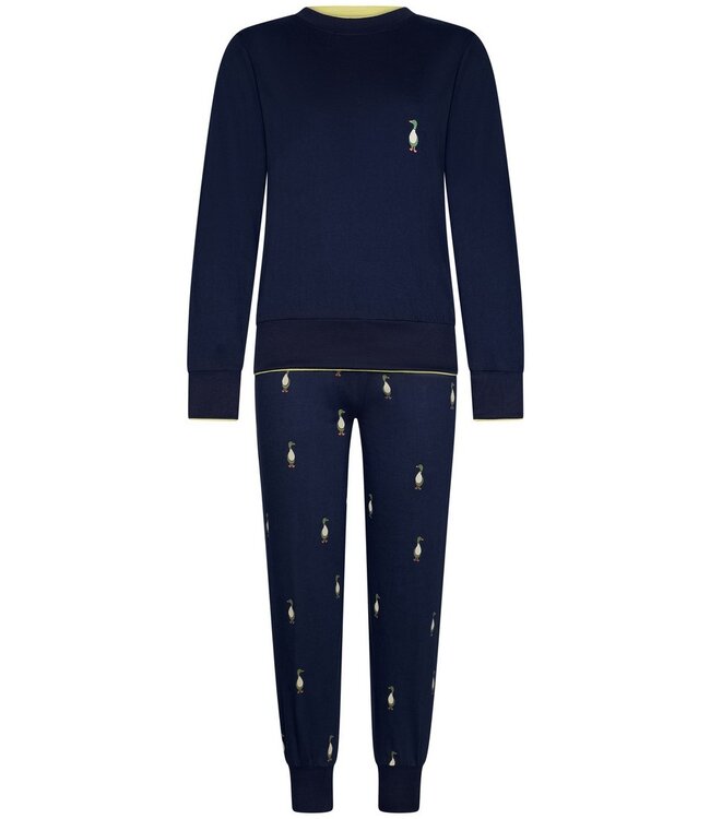 Jongens pyjamaset van 100% katoen single jersey 'little ducky'