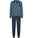 Robson men's long sleeve cotton pyjama set with buttons 'link it up'