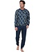 men's long sleeve cotton pyjama set with buttons 'link it up'