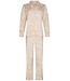 Pastunette Premium Doorknoop dames pyjama van katoen-polyester-satijn 'tranquil watercolour art'
