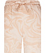 Doorknoop dames pyjama van katoen-polyester-satijn 'tranquil watercolour art'