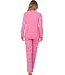 Pyjamaset met lange mouwen van katoen-polyester-mix 'fun o'clock'