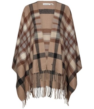 Pastunette Premium Warme, over-de-schouders, omslagsjaal 'winter checks'