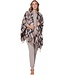 Warme, over-de-schouders, omslagsjaal 'winter checks'