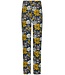 Dames pyjama met lange mouwen en knoopjes van katoen-modal 'forest flowers'