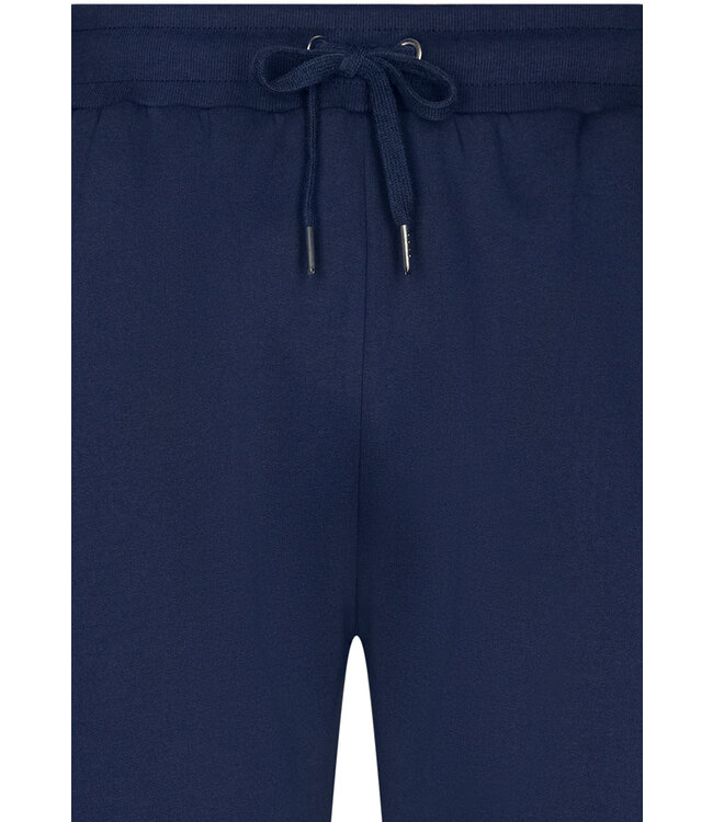 men's french terry home-lounge suit with collar zip 'relax modern'