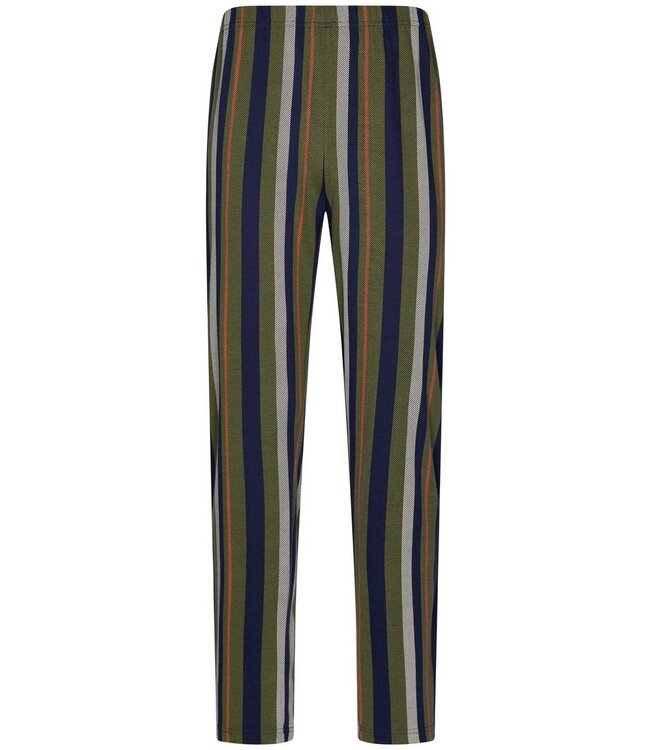 men's cotton-modal pyjama set 'modern stripes'