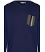 Heren pyjama van katoen-modal 'modern stripes'
