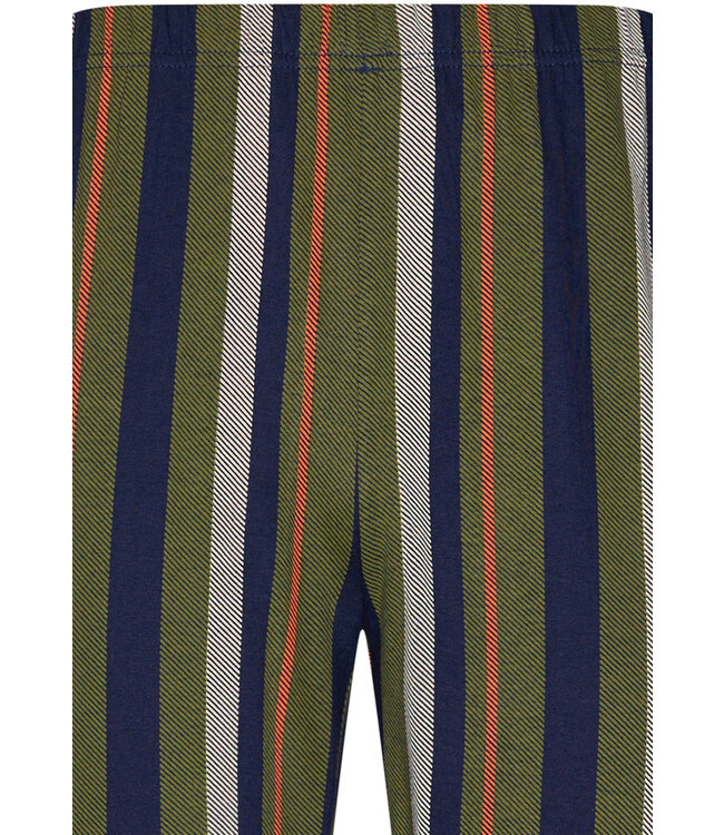 men's cotton-modal pyjama set 'modern stripes'