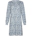 Pastunette Warm dames nachthemd met lange mouwen ‘watercolour waves’