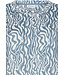 Warm dames nachthemd met lange mouwen ‘watercolour waves’