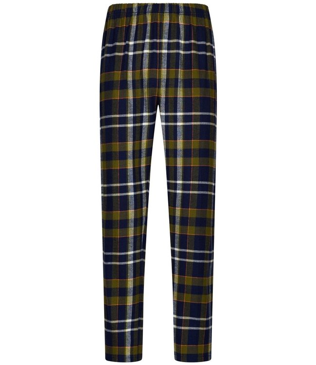 men's long sleeve pyjama set with buttons 'modern checks'