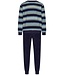 Robson Badstoffen heren lounge-pyjamaset met lange mouwen 'just stripes'