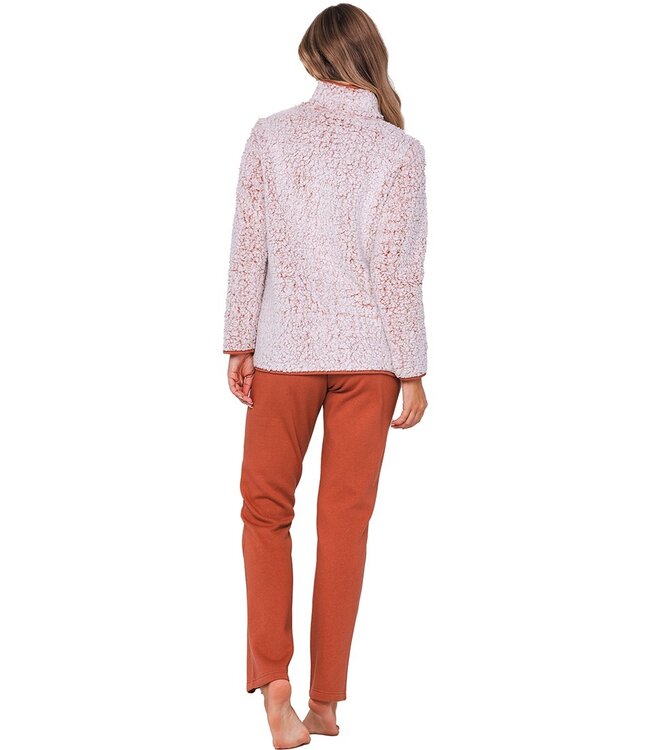 Zachte teddyfleece home-lounge-set ‘teddy bear soft’