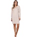 ladies long sleeve organic cotton nightdress 'chic flowers'