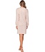 ladies long sleeve organic cotton nightdress 'chic flowers'