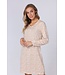 ladies long sleeve organic cotton nightdress 'chic flowers'