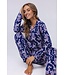 Trendy doorknoop pyjama van bio-katoen 'fantastic feline'