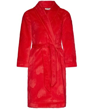 Rebelle Girls Zachte flanel fleece overslag mesijes ochtendjas 'sweet hearts'