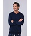 Heren pyjamaset met knopen van katoen-polyester 'woolly hat'