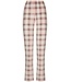Warme, doorknoop dames pyjama ‘champagne pink check’