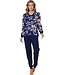 ladies cotton interlock pyjama 'passion flower'