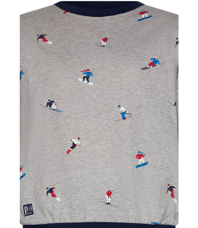 boys cotton-mix pyjama set 'winter sports'