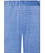 Velours lounge-huispak met capuchon 'cool blue stripes'