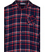 Doorknoop heren pyjama van katoen-flanel 'trendy checks'