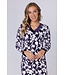 ecovero viscose, luxury extra long nightdress 'floral garden'