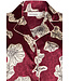 Doorknoop nachthemd van katoen-polyester mix 'bold blooms'