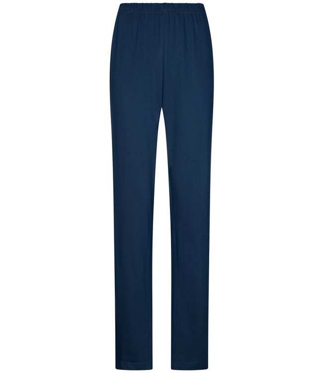 ladies long sleeve cotton pyjama set with buttons 'forest flowers'