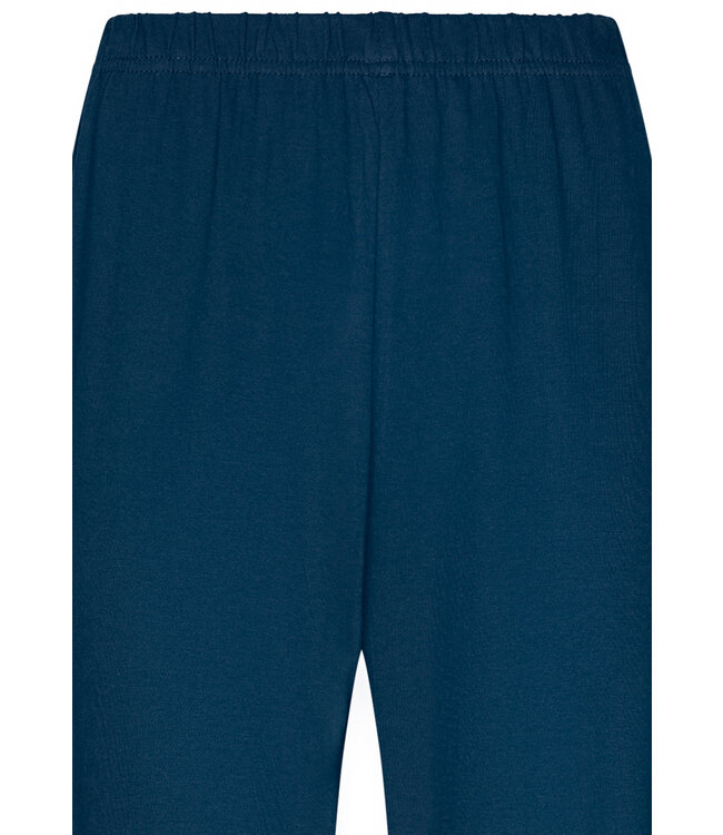 ladies long sleeve cotton pyjama set with buttons 'forest flowers'