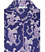 trendy full button organic cotton nightdress 'fantastic feline'