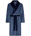 Pastunette for Men men's warm blue wrap-over morningown with belt 'modern man'