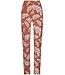 ladies brown cotton-mix pyjama 'lovely leafs'