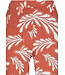 Bruine dames pyjama van katoen-elastan-mix ‘lovely leafs’