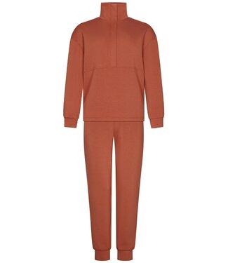 Pastunette Premium ladies autumn brown home suit 'soft slumber'