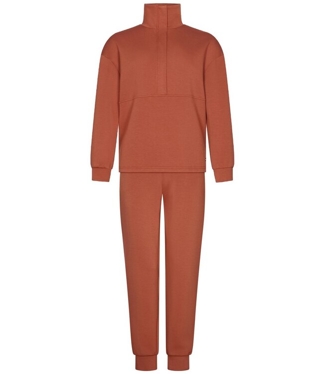 ladies autumn brown home suit 'soft slumber'